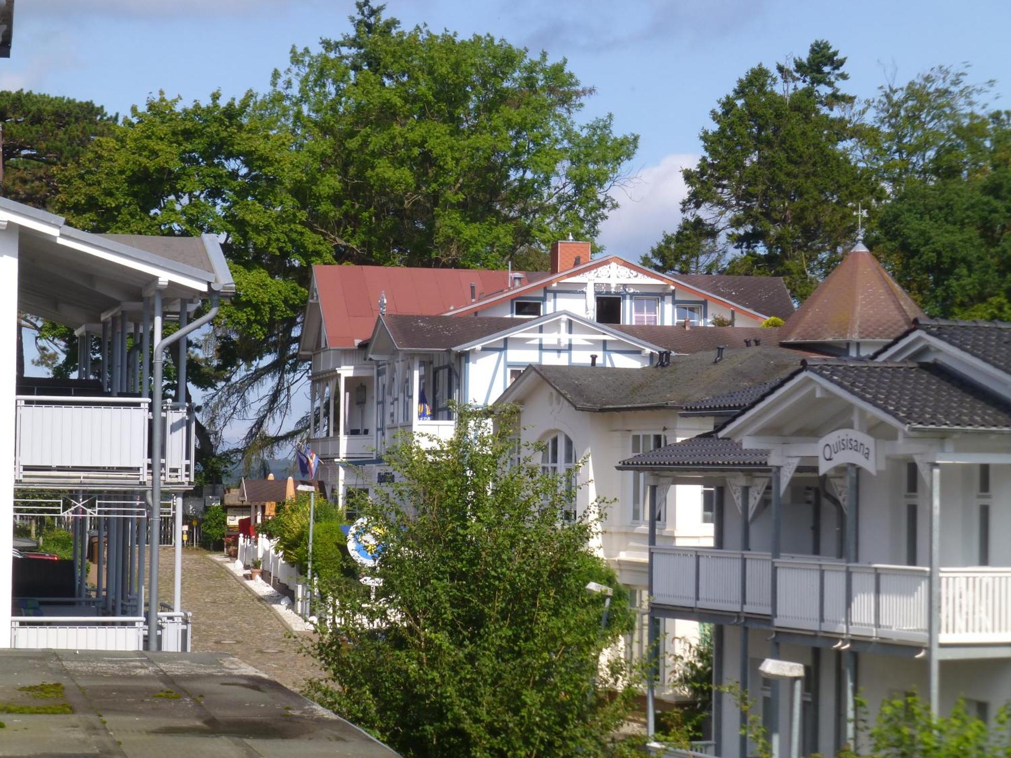 Ostseeurlaub-Goehren Ferienwohnung Sanddollar Im Haus Strandeck Exteriör bild