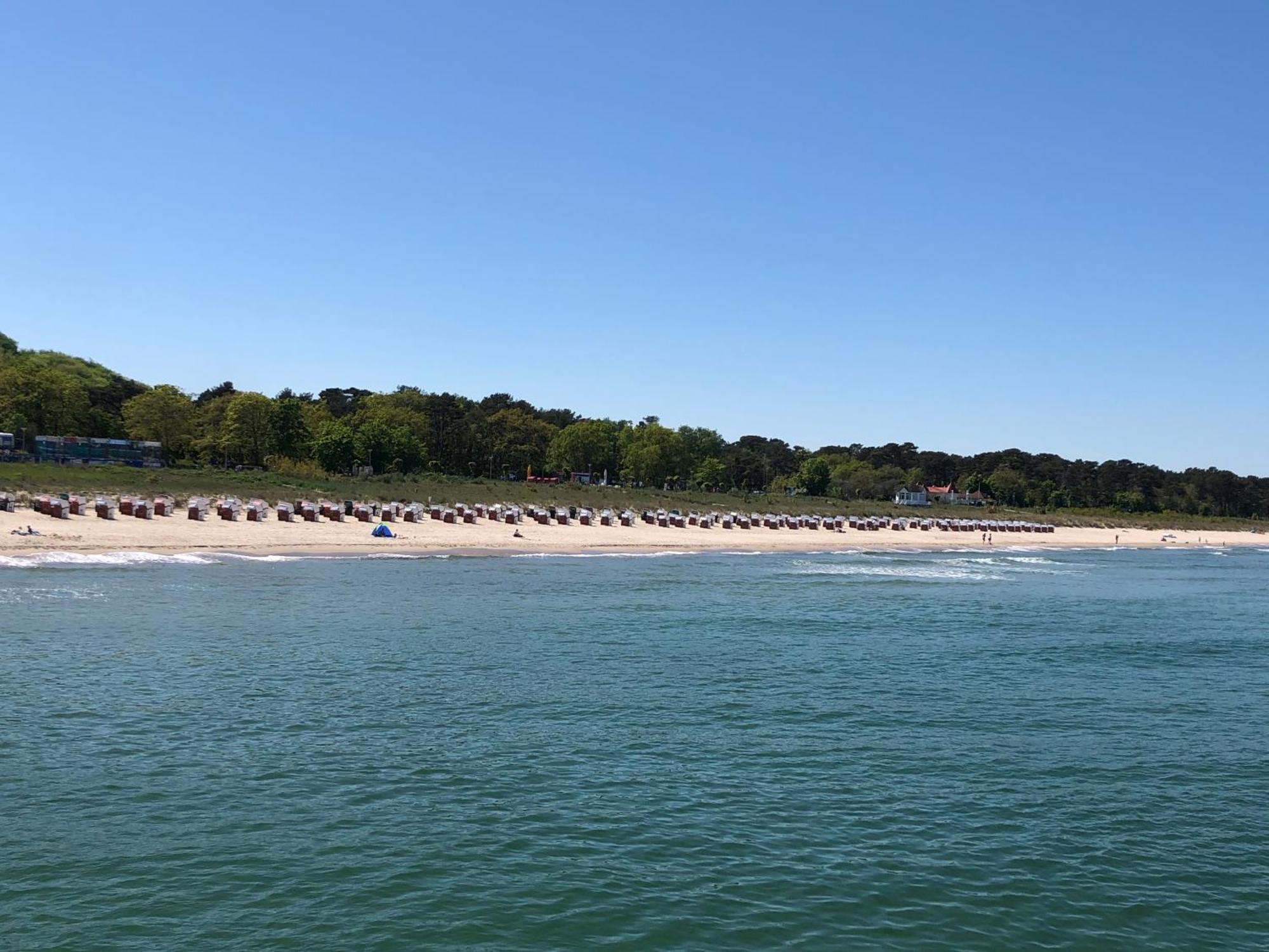Ostseeurlaub-Goehren Ferienwohnung Sanddollar Im Haus Strandeck Exteriör bild